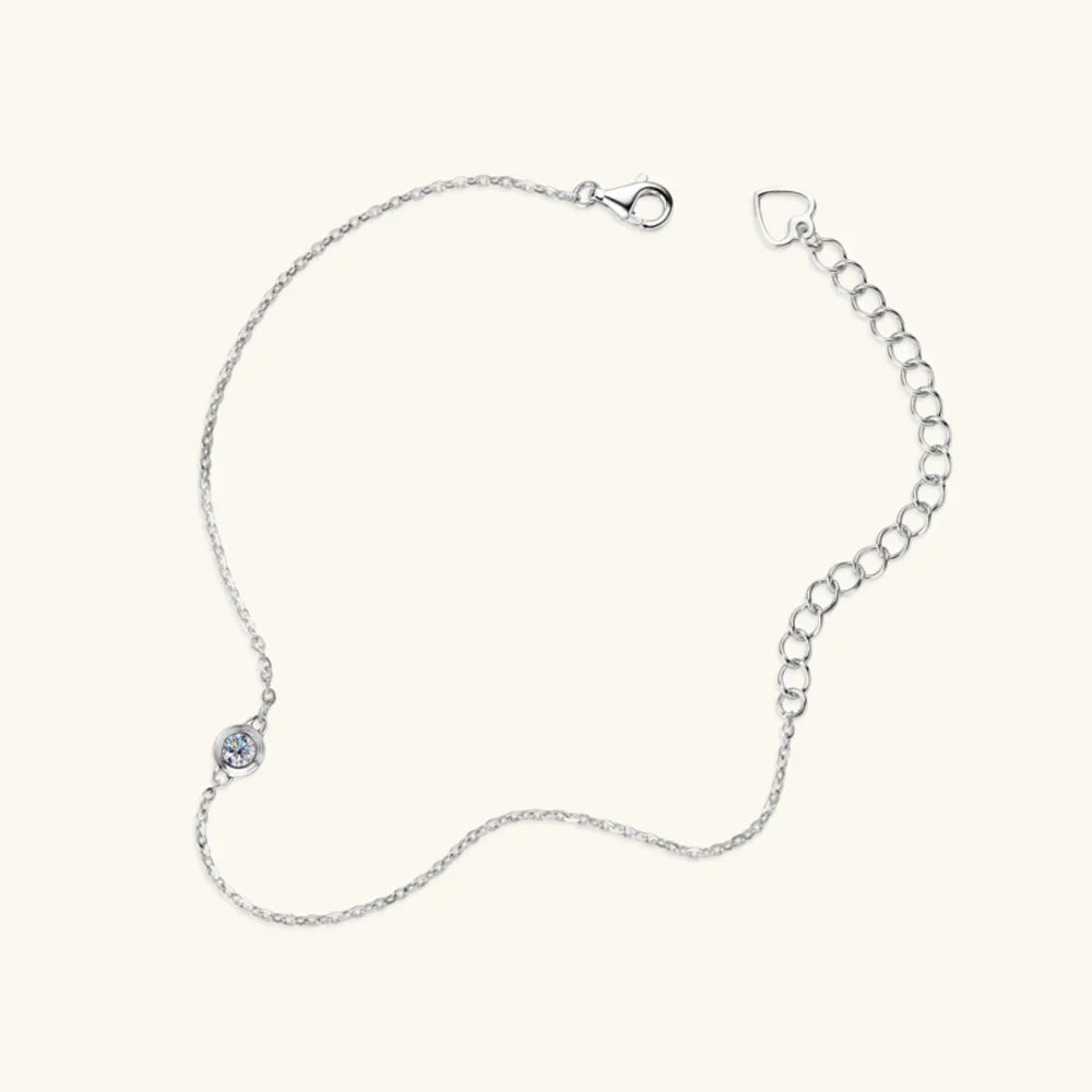 Inlaid Moissanite Bracelet