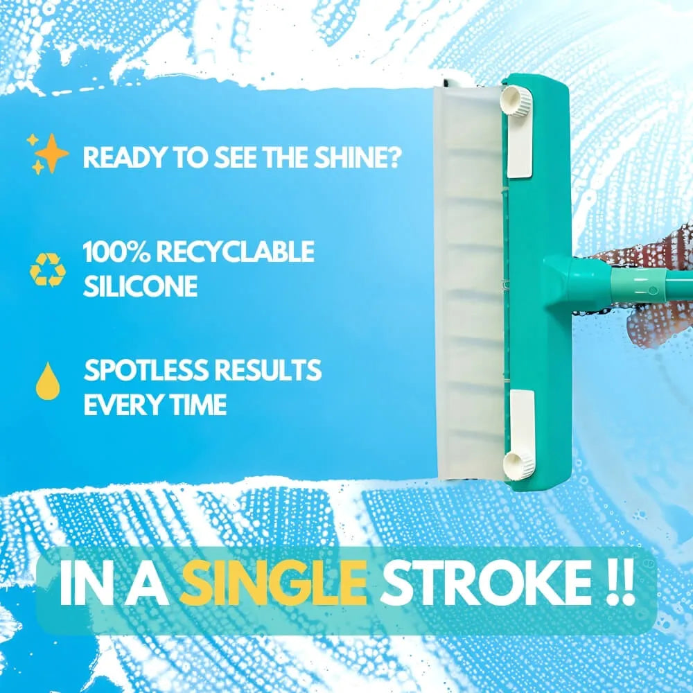 Alisanda Recyclable Silicone Window Squeegee Kit🧼