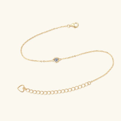 Inlaid Moissanite Bracelet