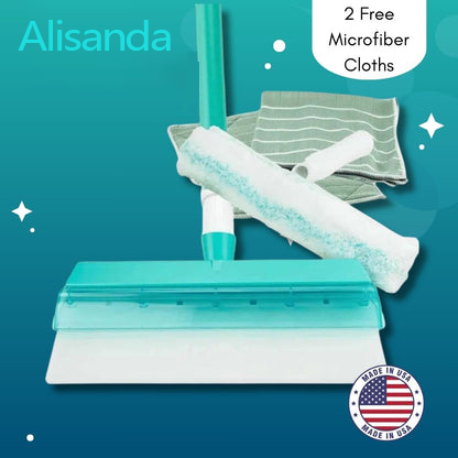 Alisanda Recyclable Silicone Window Squeegee Kit🧼