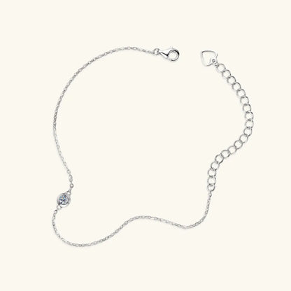 Inlaid Moissanite Bracelet